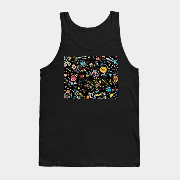 Crazy universe Tank Top by MagaliModoux